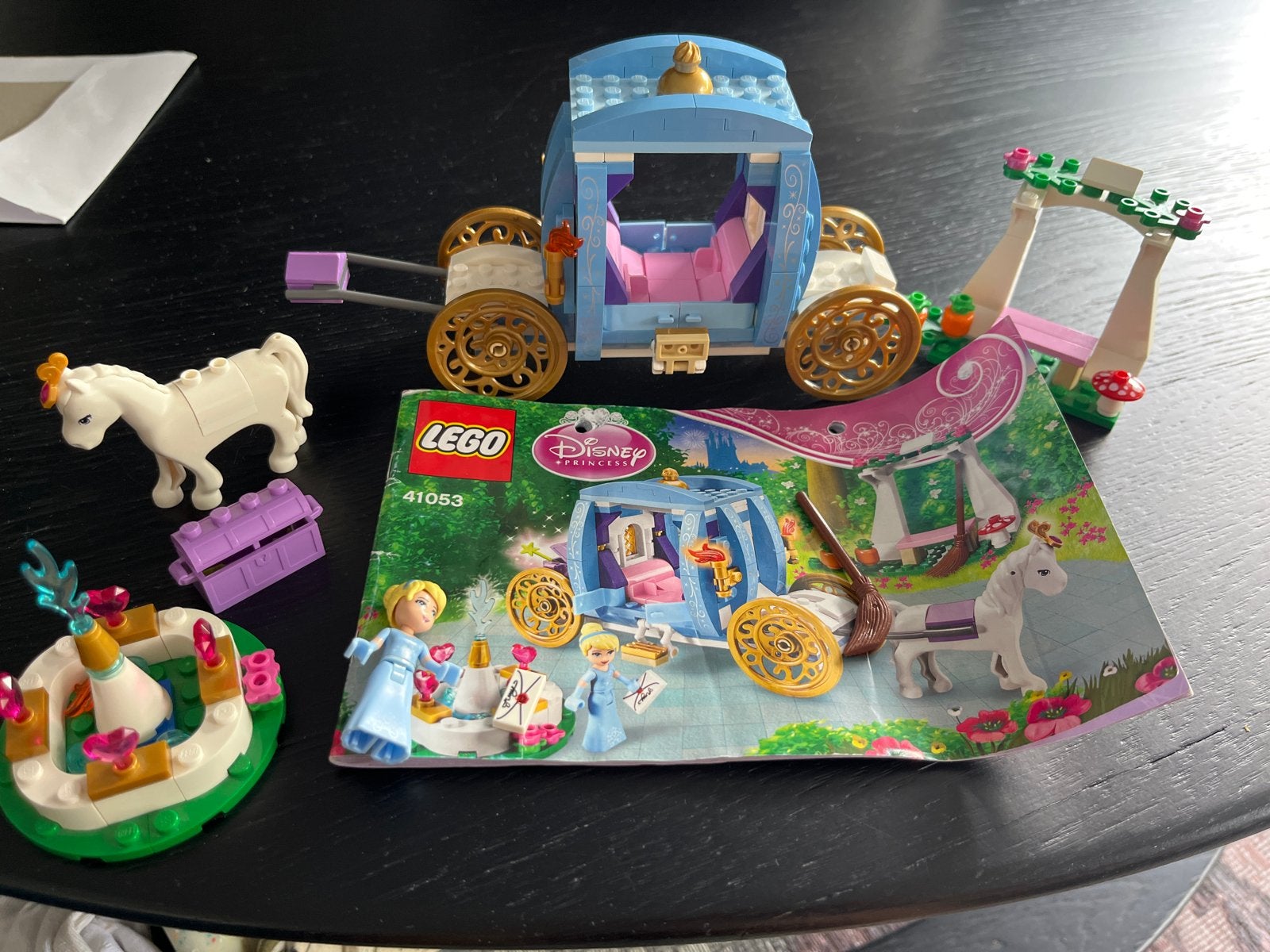 Lego Disney Princess Assepoester's Romantische Koets 41053, Gebruikt, Lego, Ophalen of Verzenden, Disney