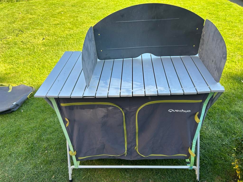 Quechua Camping Keukenkast met Werkblad, Ophalen of Verzenden, Gebruikt