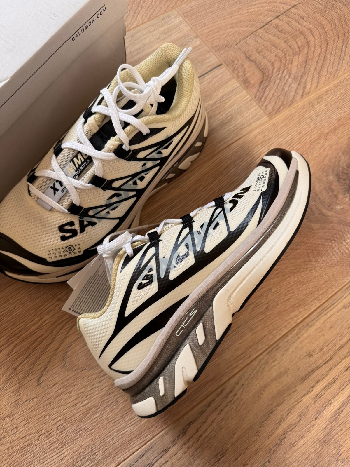 Salomon maison margiela, Zwart, Nieuw, Ophalen of Verzenden, Sneakers of Gympen
