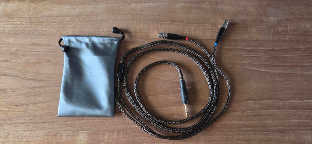 Nieuwe gebalanceerde kabel 4.4mm naar mini XLR voor Audeze, Ophalen of Verzenden