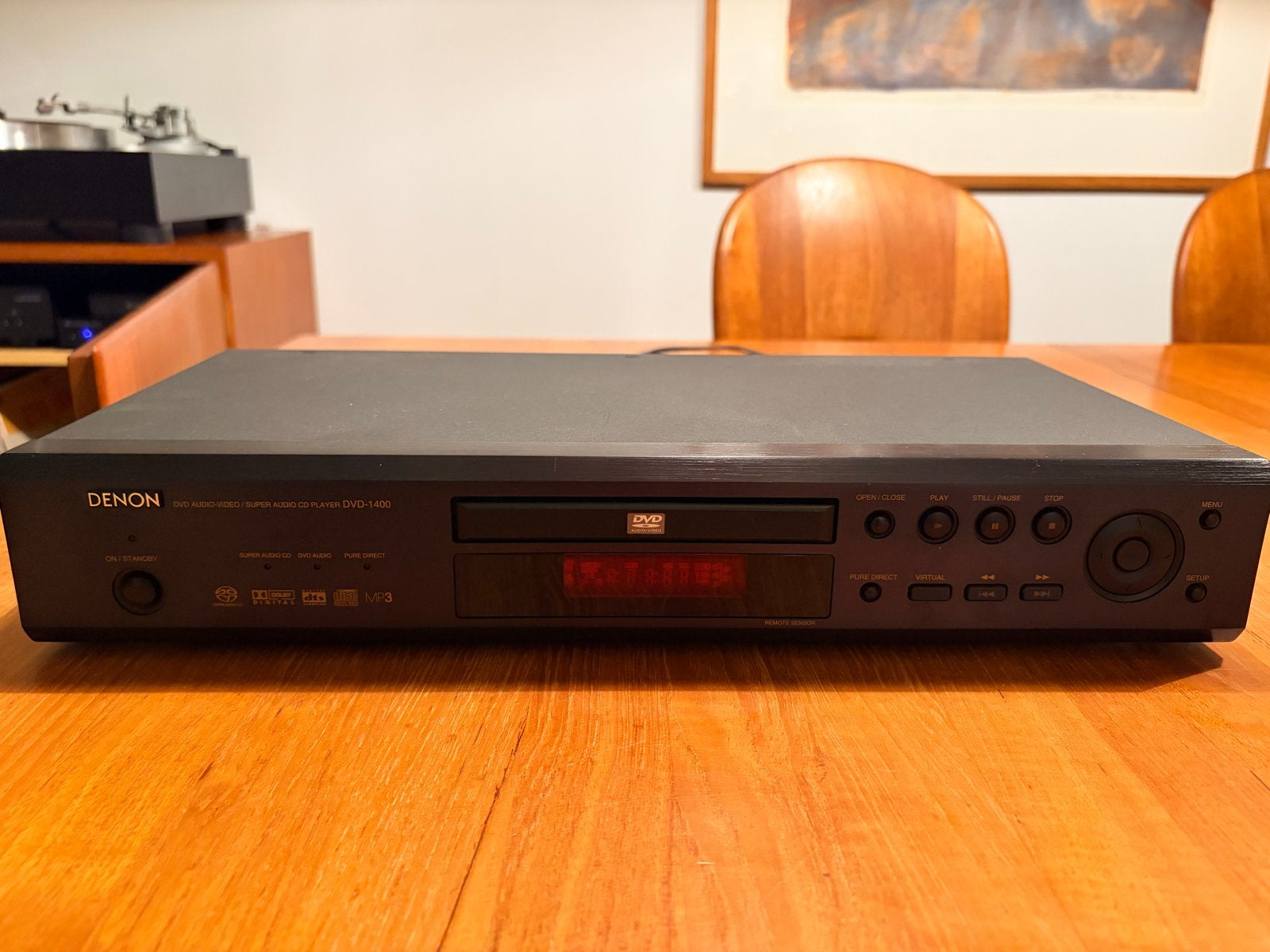 Denon DVD-1400 DVD, CD, SACD speler, Ophalen, Zo goed als nieuw, Dvd-speler