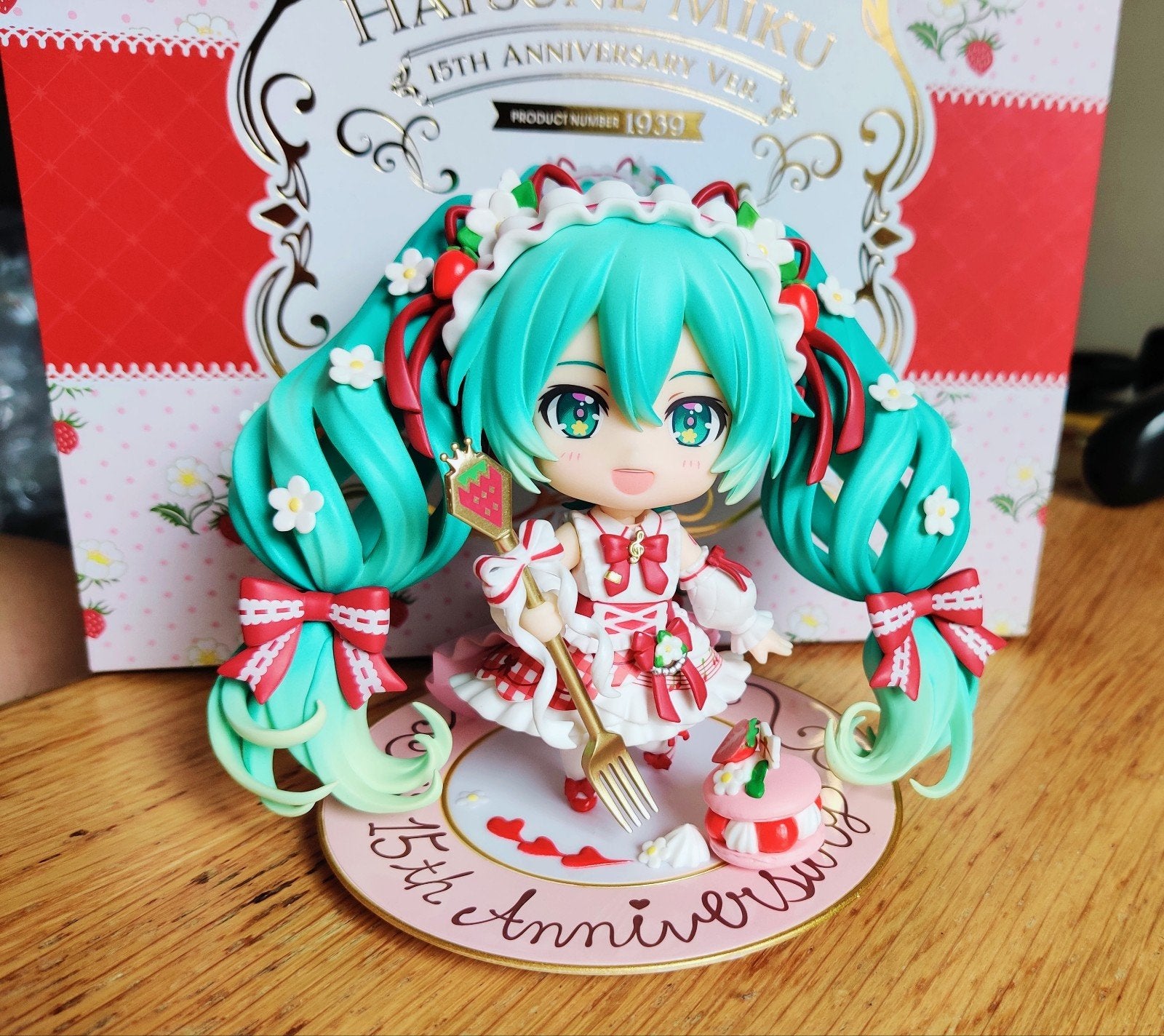 Hatsune Miku Strawberry anniversary nendoroid anime figure, Ophalen of Verzenden, Nieuw