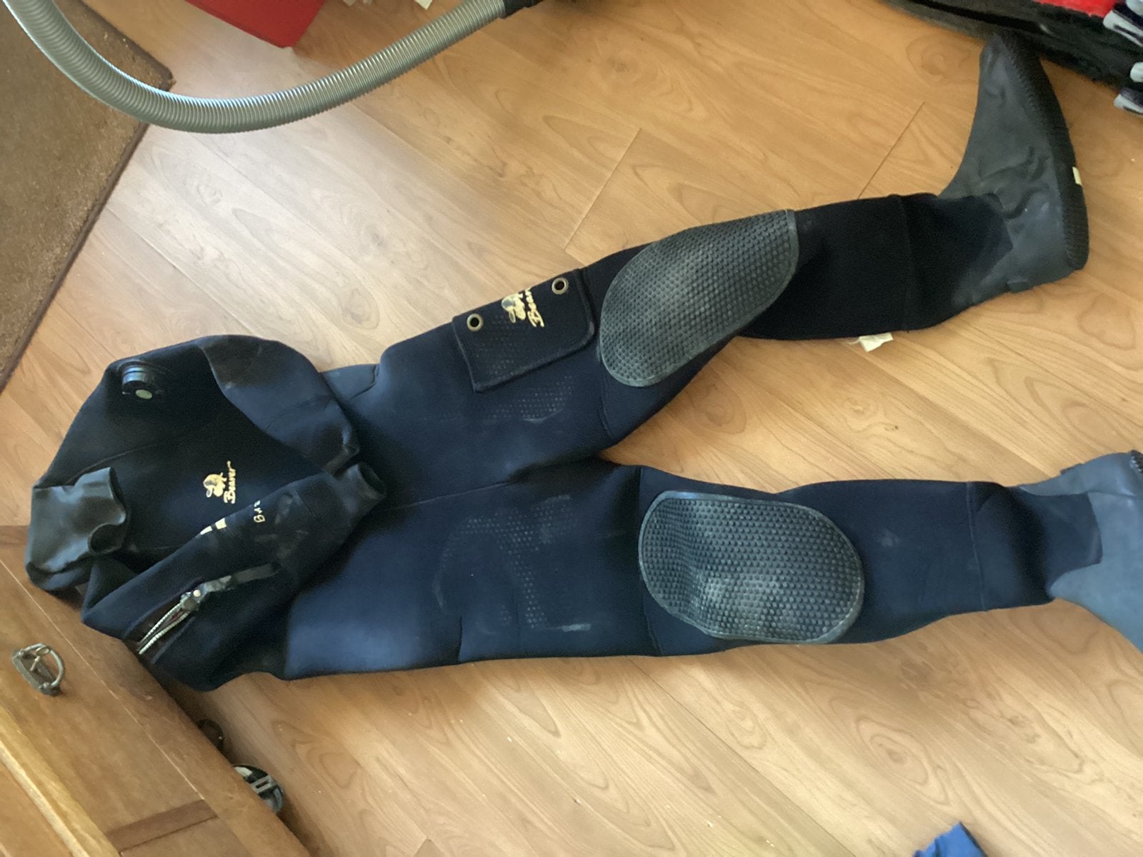 Beaver duik Droogpak, Ophalen, Gebruikt, Duikpak