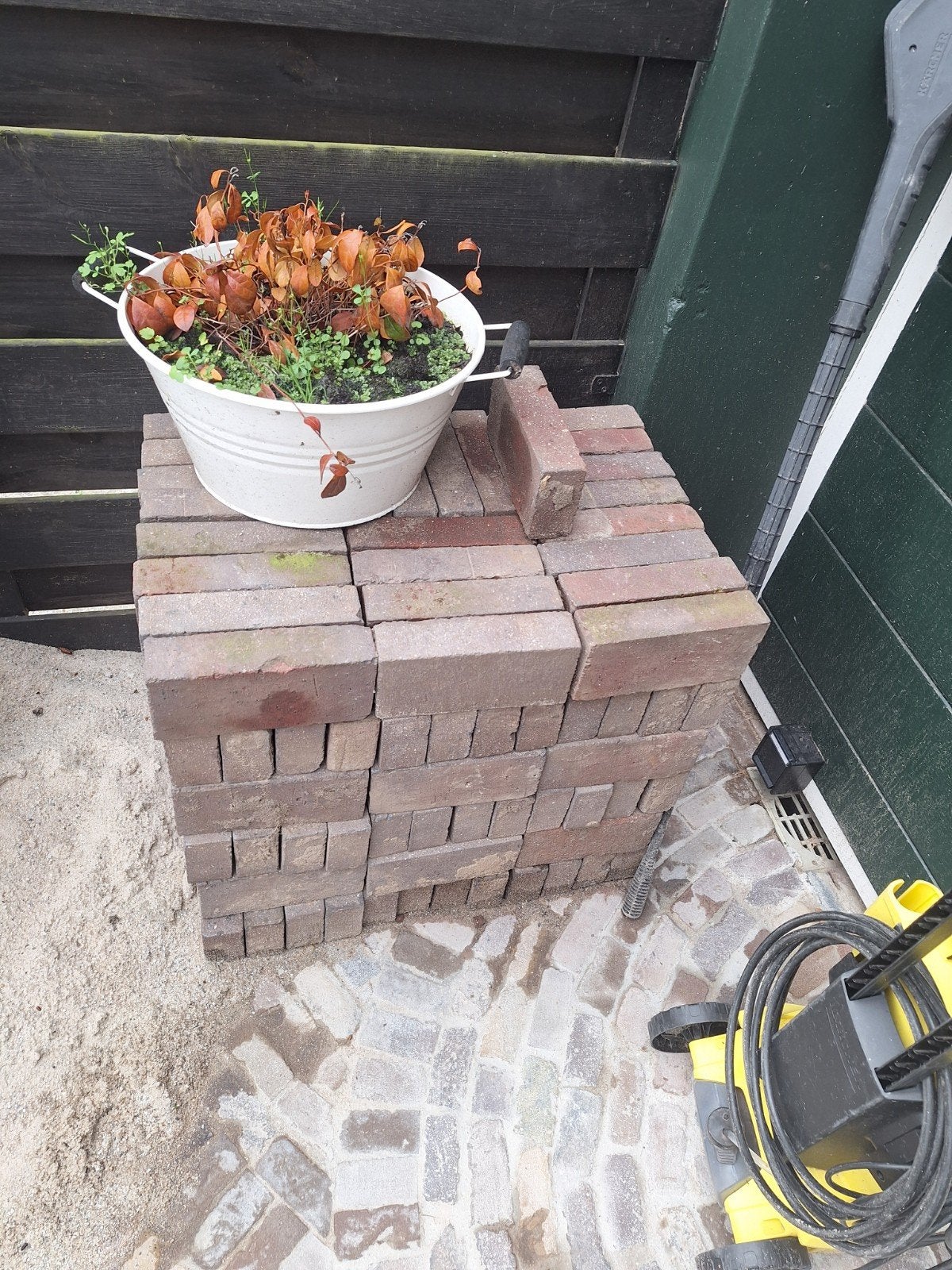 Metselstenen 144 stuks hele, ook halve, Ophalen, Keramiek, Klinkers