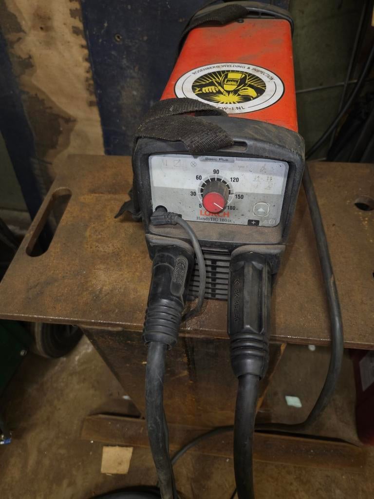 Lorch Tig lasapparaat 230V - Lasklaar, Ophalen of Verzenden, Gebruikt, 150 tot 250 ampère, Tig