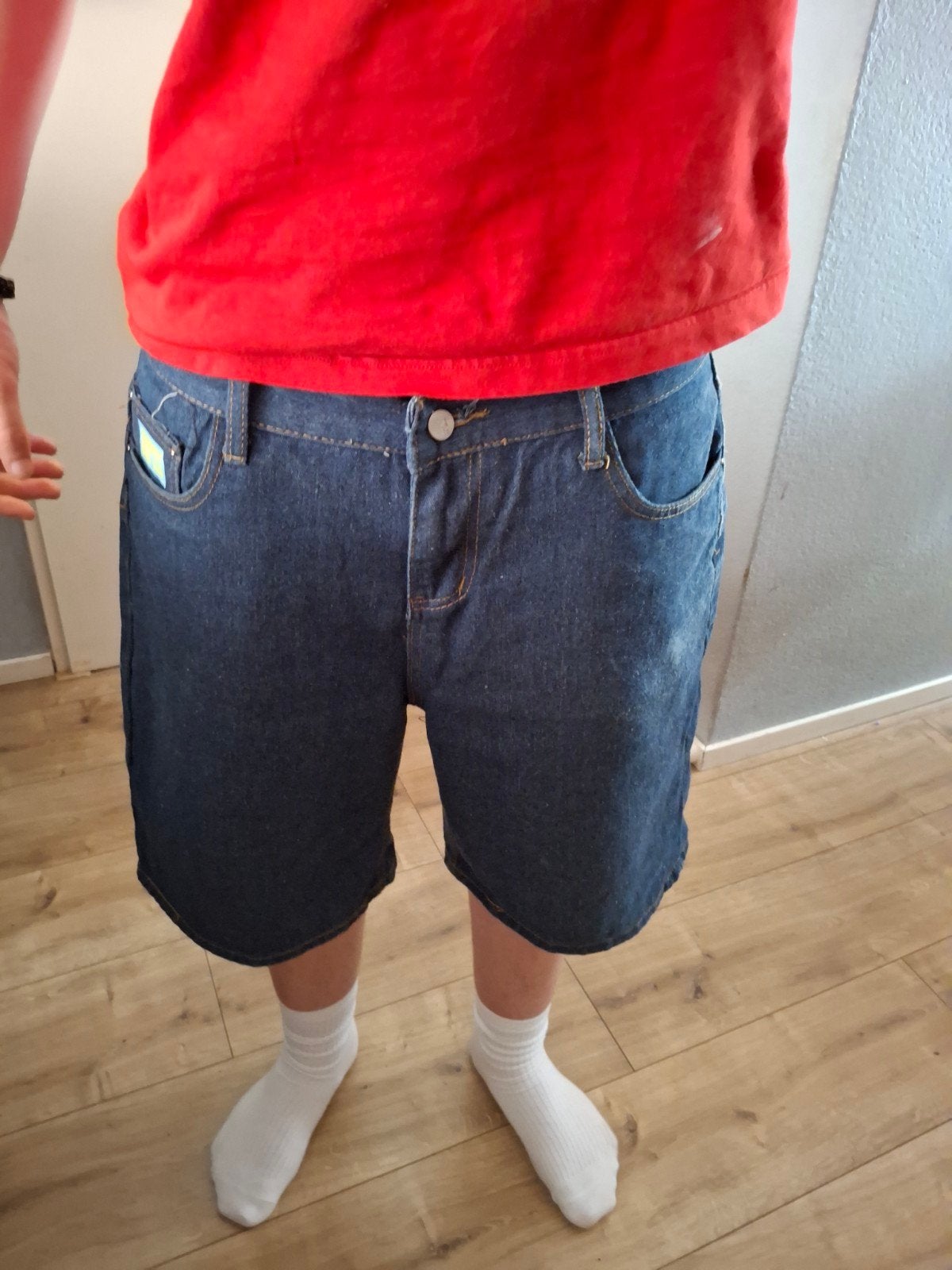 Gmpure Cashman Ultra Loose denim shorts, Ophalen of Verzenden