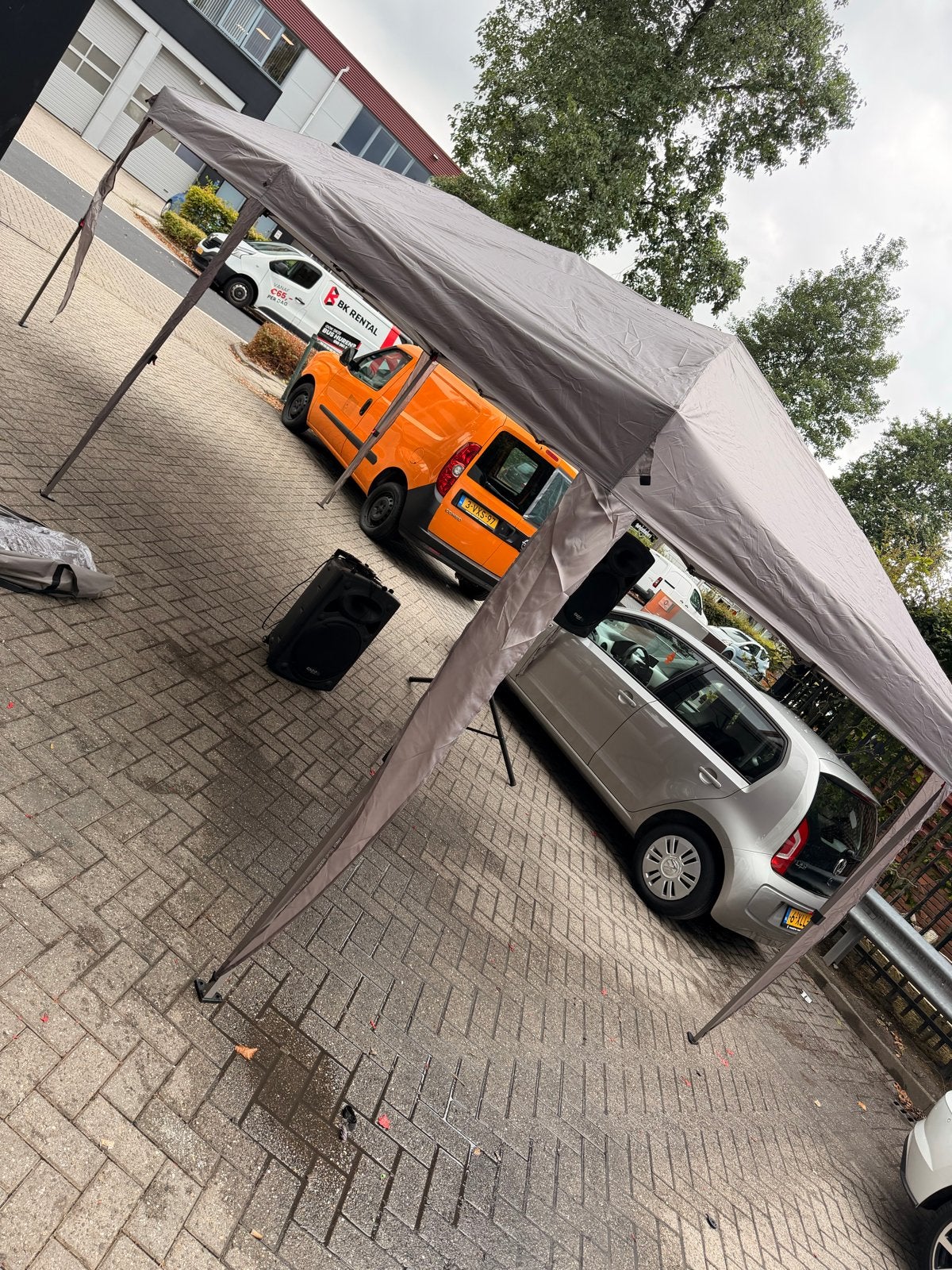 Te huur: Partytent 290x580x270cm - Ideaal voor elk feest!, Gebruikt, Opvouwbaar, Partytent, Minder dan 4 meter
