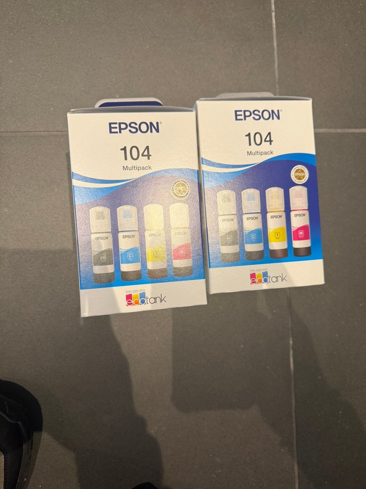Epson 104 multipack 2 x ongeopend, printer inkt, Ophalen of Verzenden, Nieuw