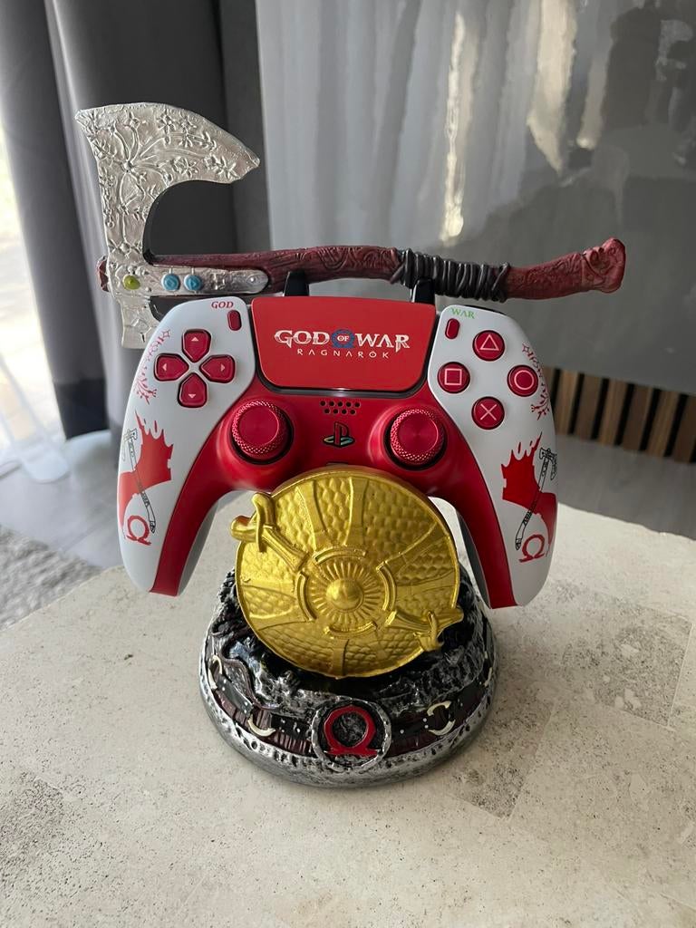 Ps5 god of war controller uniek!!!!, Ophalen, Zo goed als nieuw