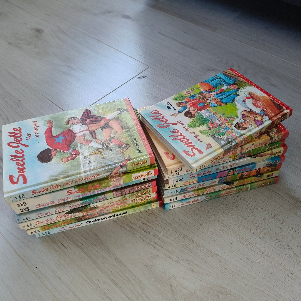 Kinderboeken Snelle Jelle, Boeken, Ophalen of Verzenden, Gelezen, Ad van Gils, Fictie algemeen