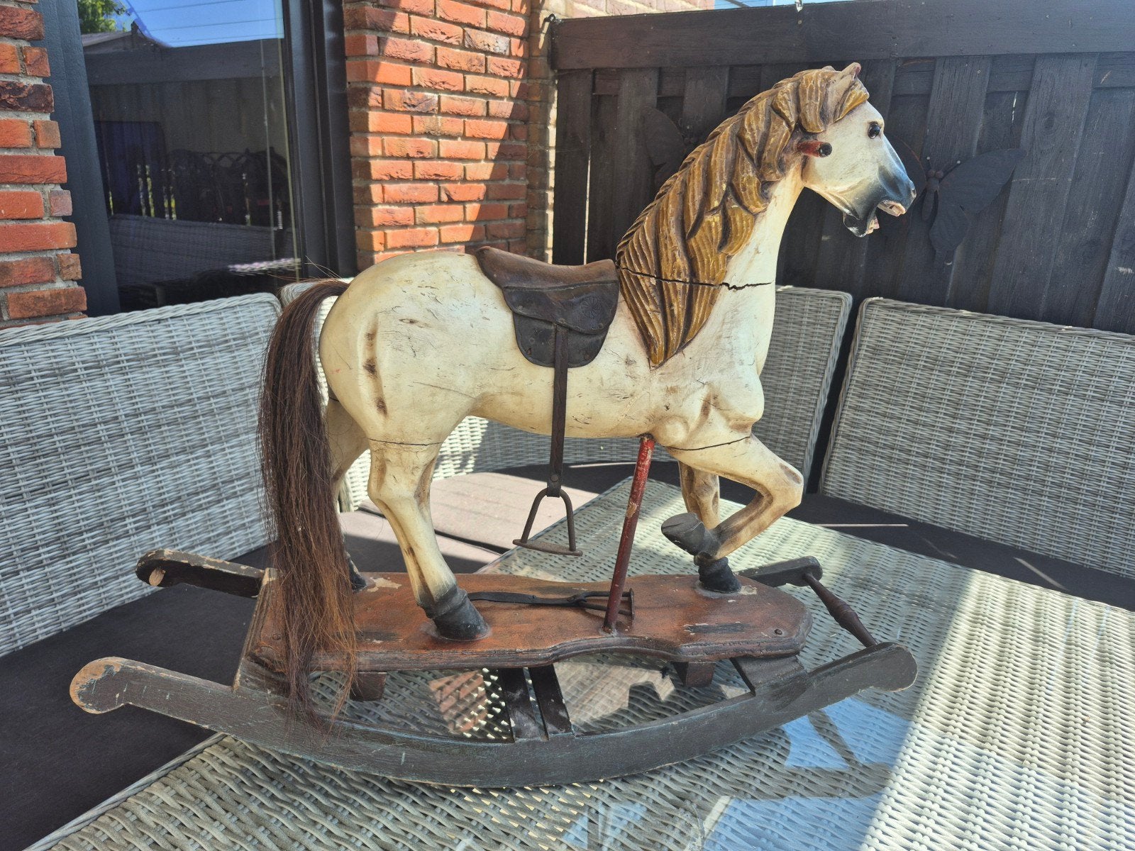 antiek hobbelpaard, Antiek en Kunst, Antiek | Speelgoed, Ophalen