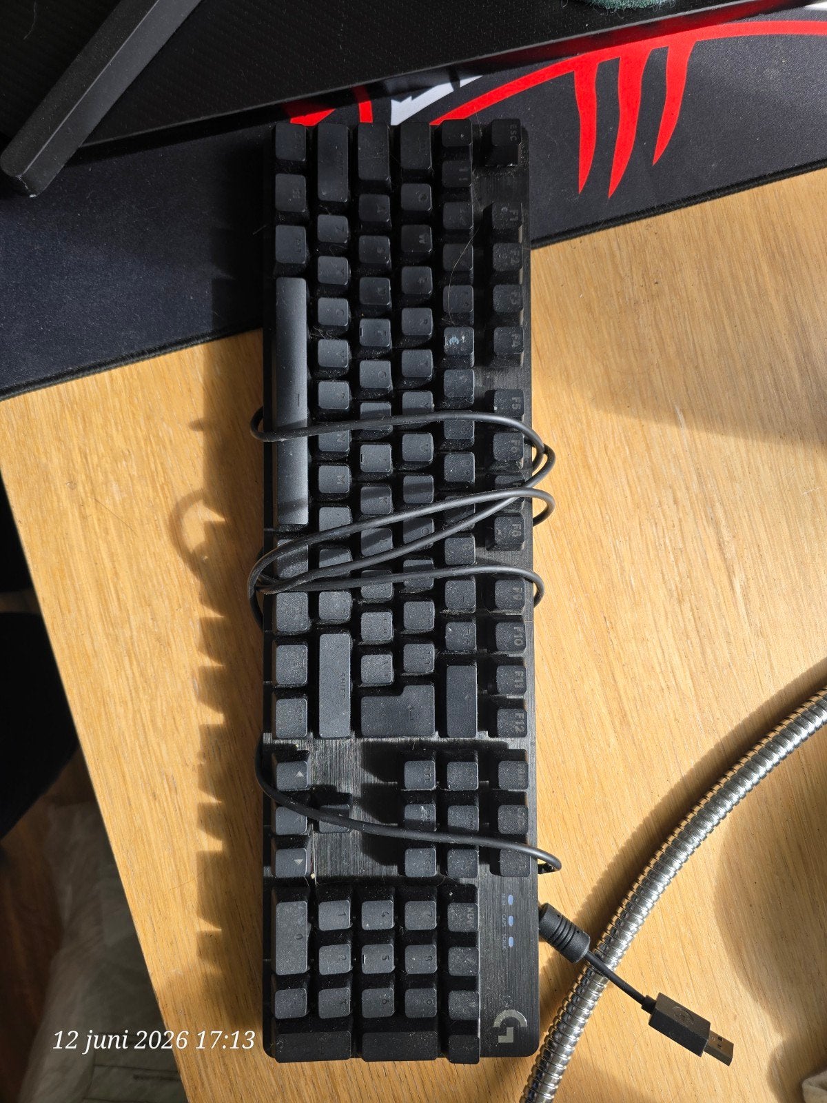 Logitech G413 SE Mechanisch Gaming Toetsenbord, Gebruikt, Logitech, Gaming toetsenbord, Ophalen of Verzenden