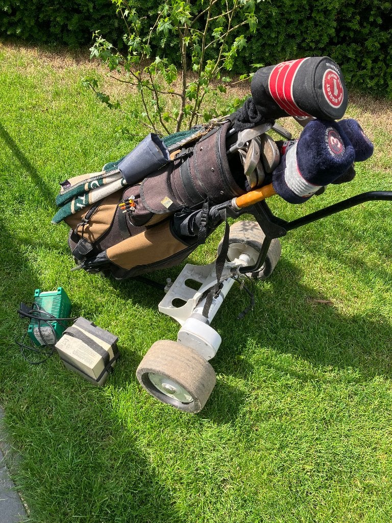 Golfset electrisch compleet, Ophalen, Gebruikt, Overige typen, Callaway