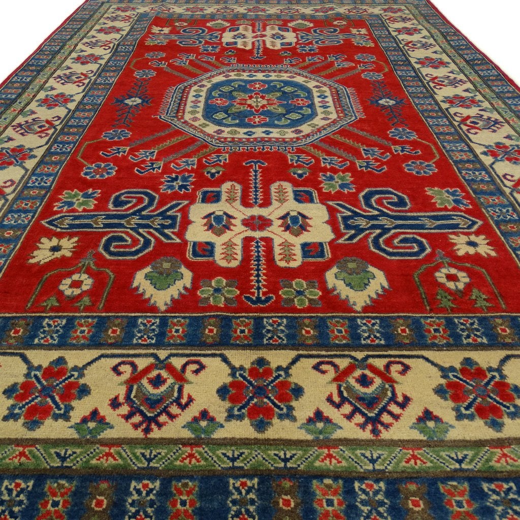 Perzisch tapijt - Kazak - 275 x 182 cm - Handgeknoopt, -, -, 150 tot 200 cm, Ophalen of Verzenden