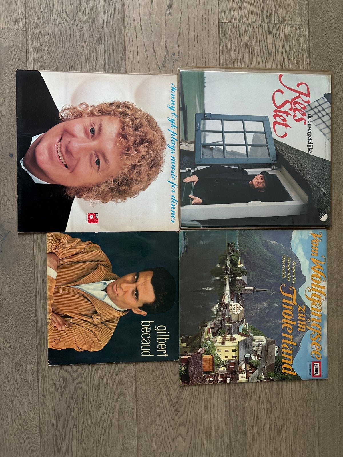Diverse LP's: Sonny Eyk, Gilbert Bécaud, Kees Stet, Tirolerl, Ophalen of Verzenden, Gebruikt, Overige formaten