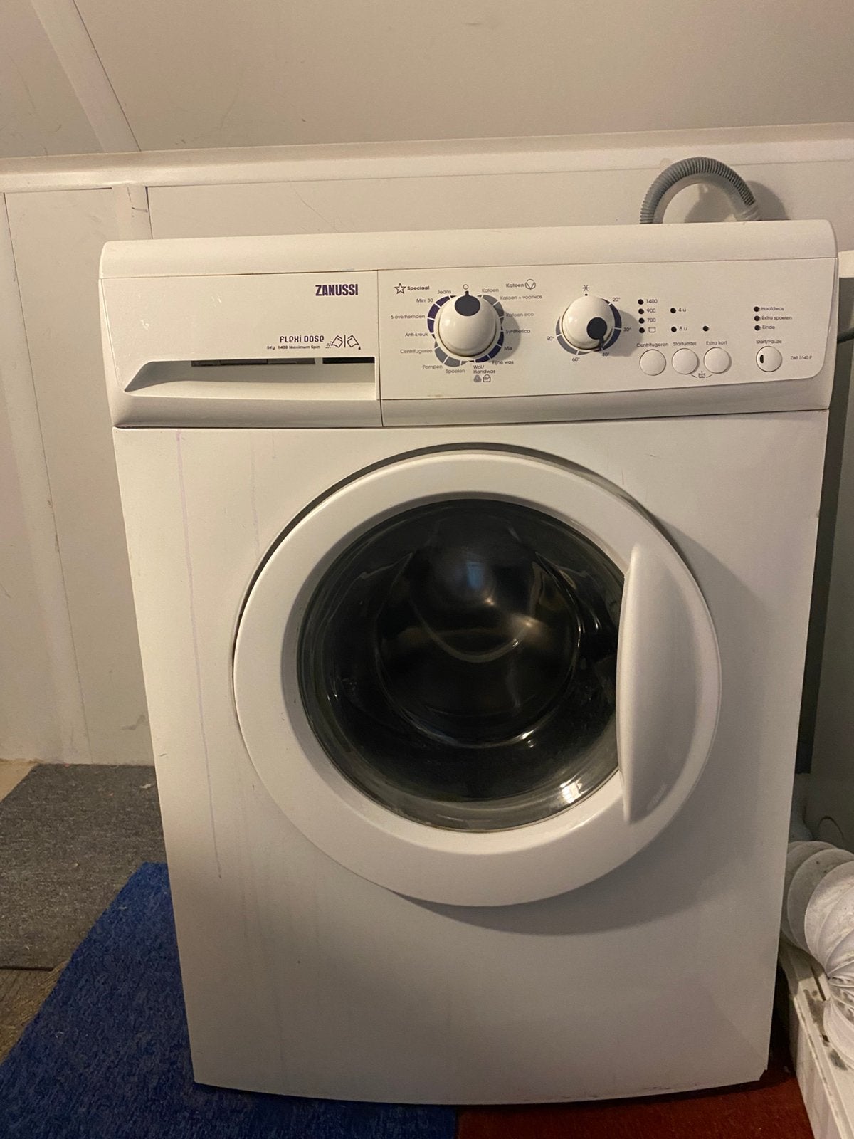 Wasmachine, Ophalen, Zo goed als nieuw, 1200 tot 1600 toeren, 85 tot 90 cm