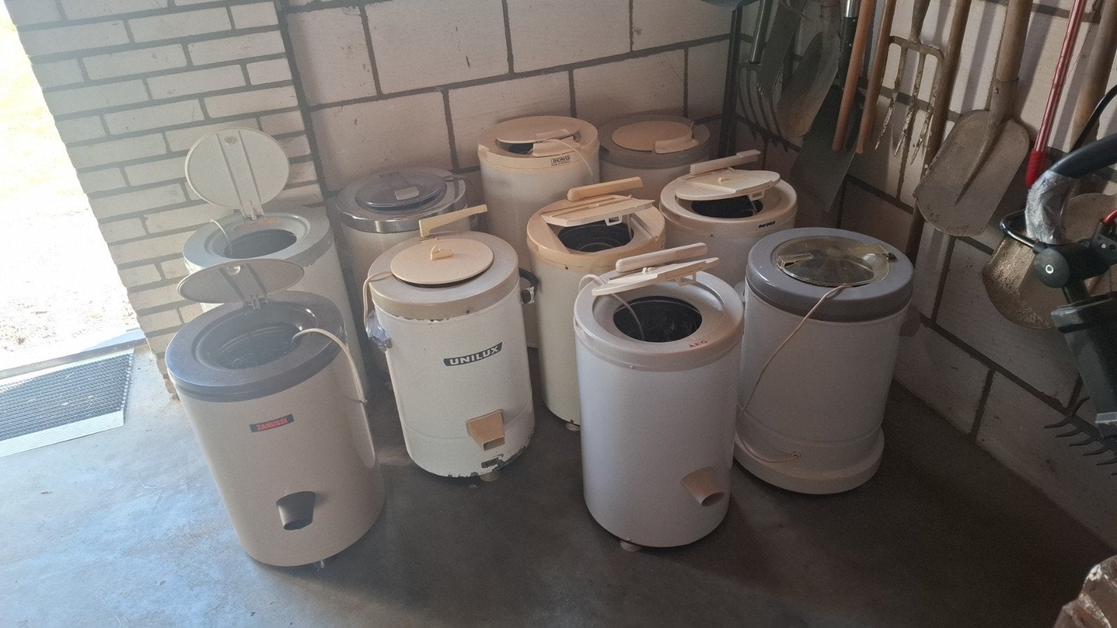 Verschillende centrifuge,  droogtrommel, wasdroger, zwierder, Witgoed en Apparatuur, Wasdrogers, Ophalen, Gebruikt, Minder dan 85 cm