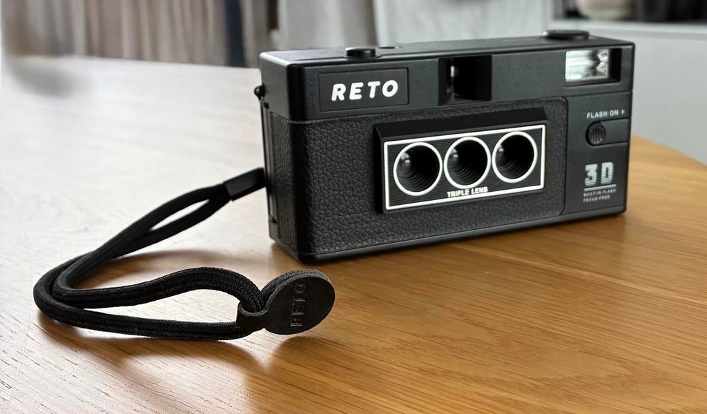 Reto3D camera, Audio, Tv en Foto, Fotocamera's Analoog, Ophalen of Verzenden, Zo goed als nieuw, Compact, Overige Merken