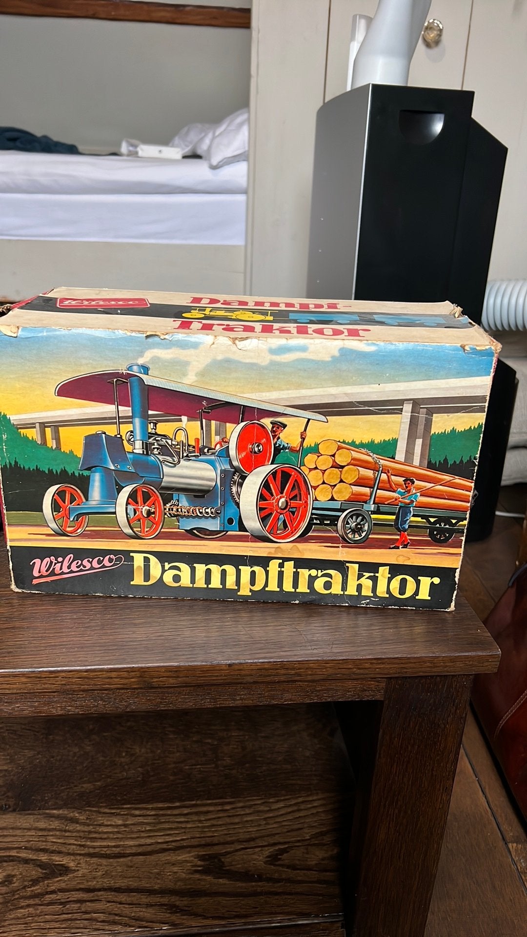 Wilesco dampftractor, Overige merken, Auto, Groter dan 1:32, Ophalen of Verzenden