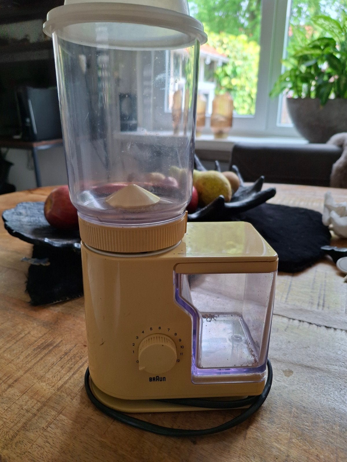 Vintage Braun Koffiemolen - Werkt Perfect, Ophalen of Verzenden, Gebruikt