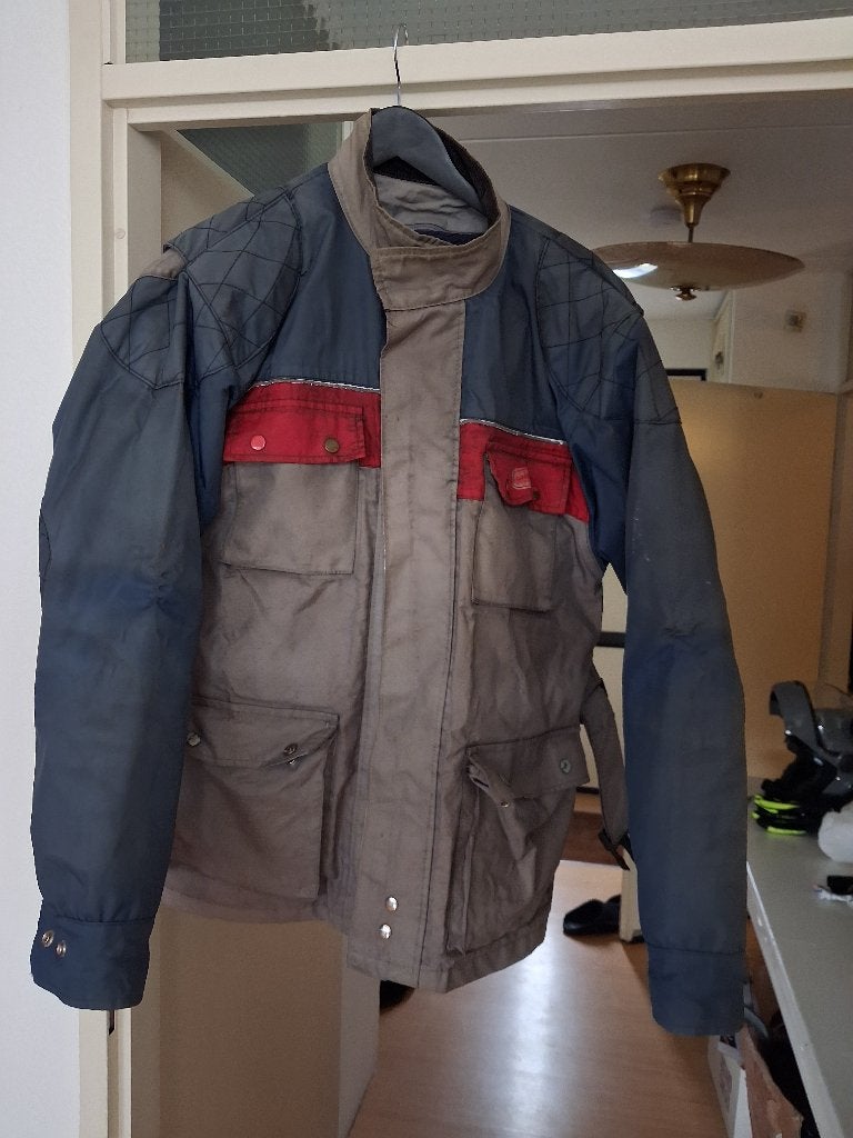 motorjas, Jas | textiel, Heren, Tweedehands, Ophalen