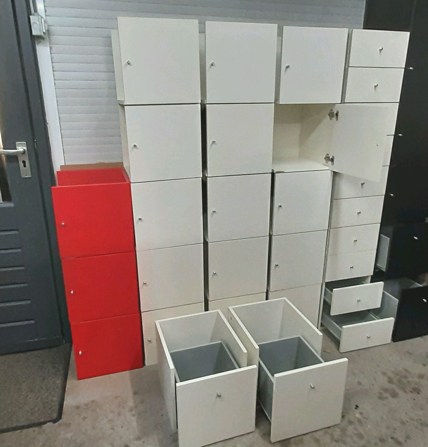 deurtjes en ladekasten voor ikea kallax Vakkenkast, Ophalen
