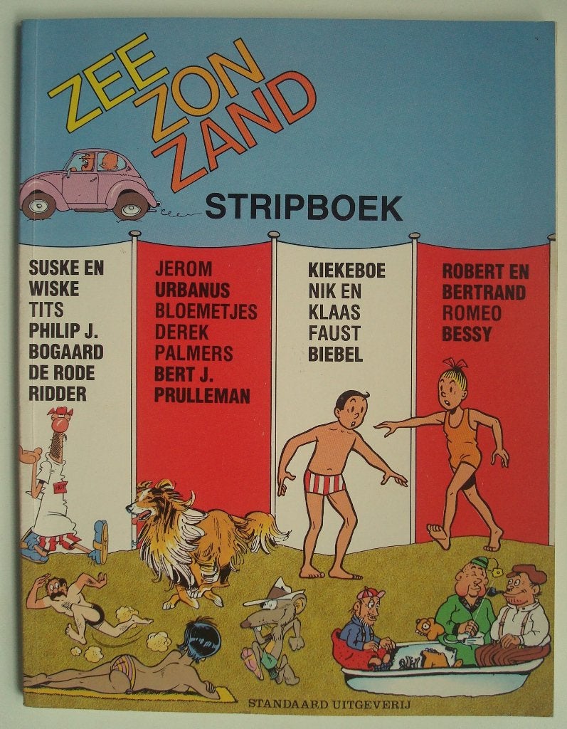 Zee zon zand stripboek, 1e druk uit 1986, Eén stripboek, Ophalen, Zo goed als nieuw