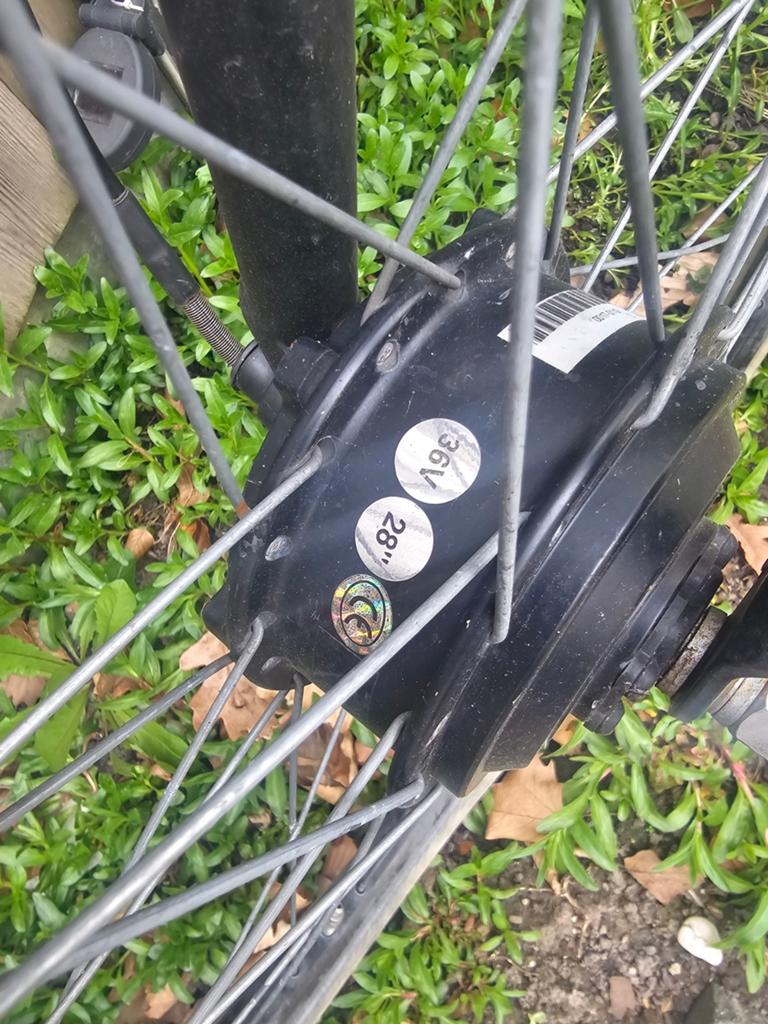 Elektrische fiets voorwiel met motor 36V 28 inch, Fietsen en Brommers, Fietsonderdelen, Ophalen of Verzenden