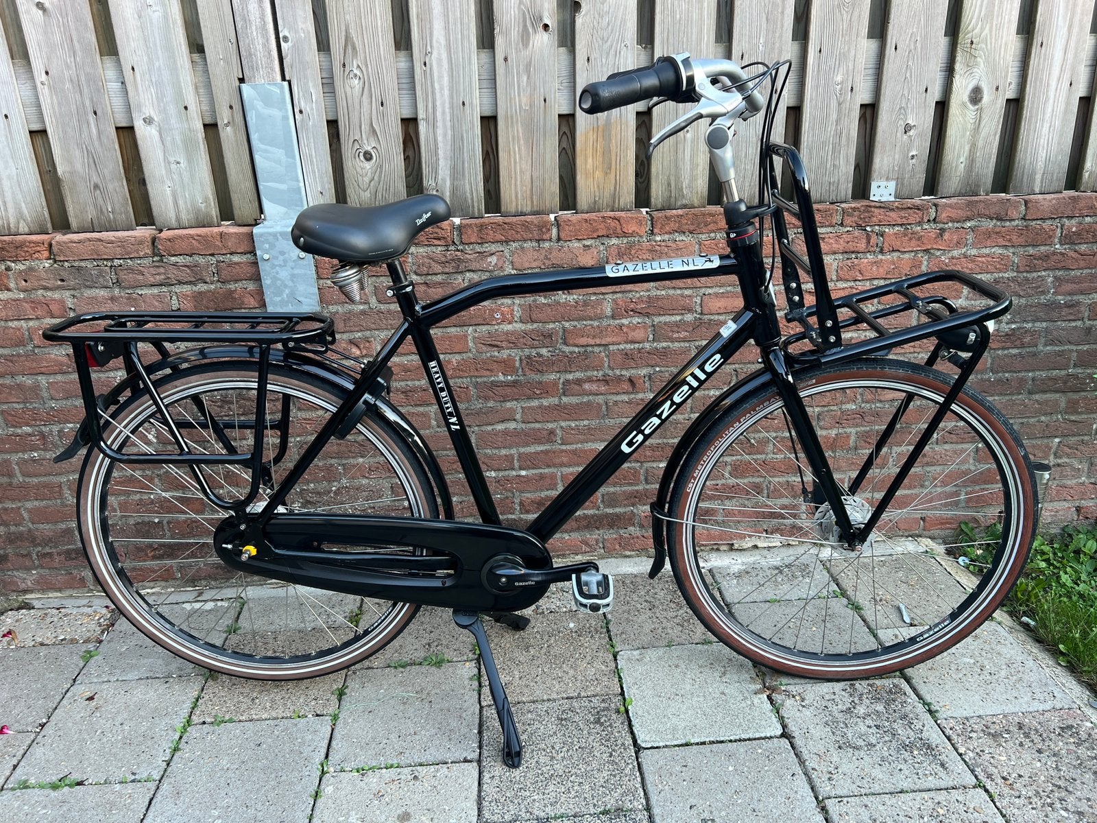 Gazelle Heavy Duty 59 cm C7 Transport Heren/Jongensfiets, Ophalen, Versnellingen, Zo goed als nieuw, Gazelle
