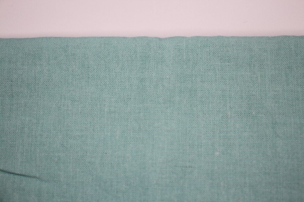 Coupon 100% katoen stof oud groen gekleurd #4768, Nieuw, Ophalen of Verzenden, 30 tot 120 cm, Katoen