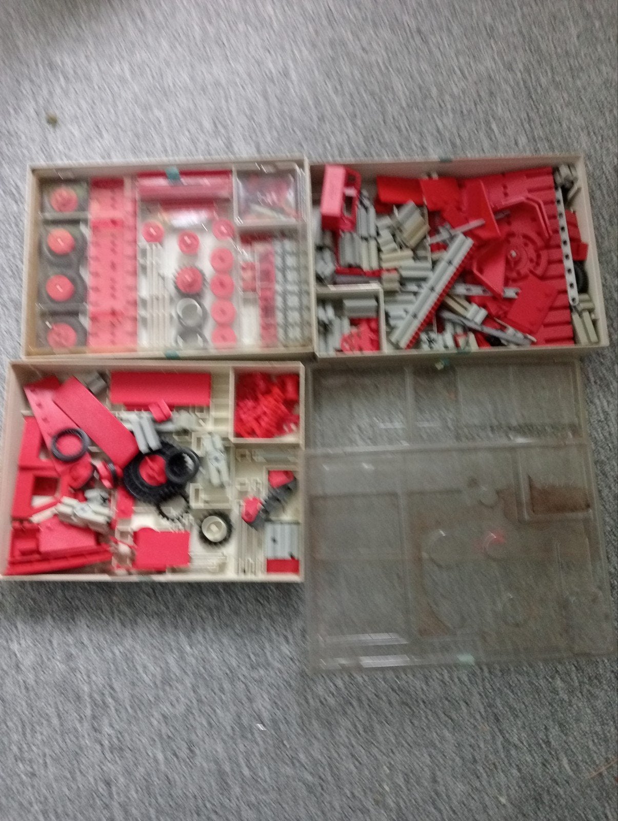 Fischer Technik, Ophalen, Gebruikt