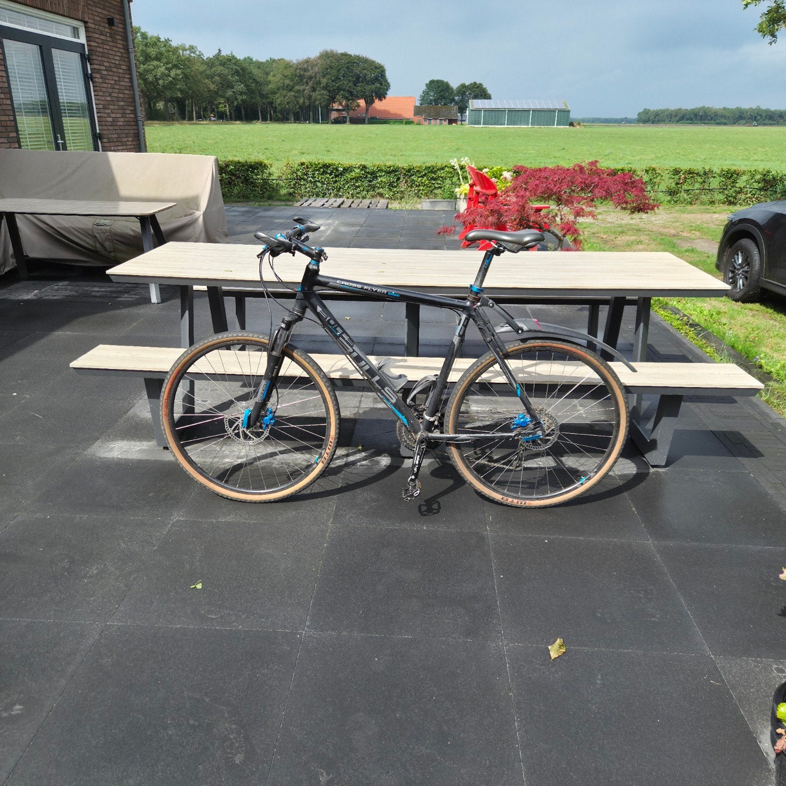 Bulls Cross Flyer Disc - Gebruikte hybride fiets, 28 inch, Gebruikt, Meer dan 20 versnellingen, Schijfrem