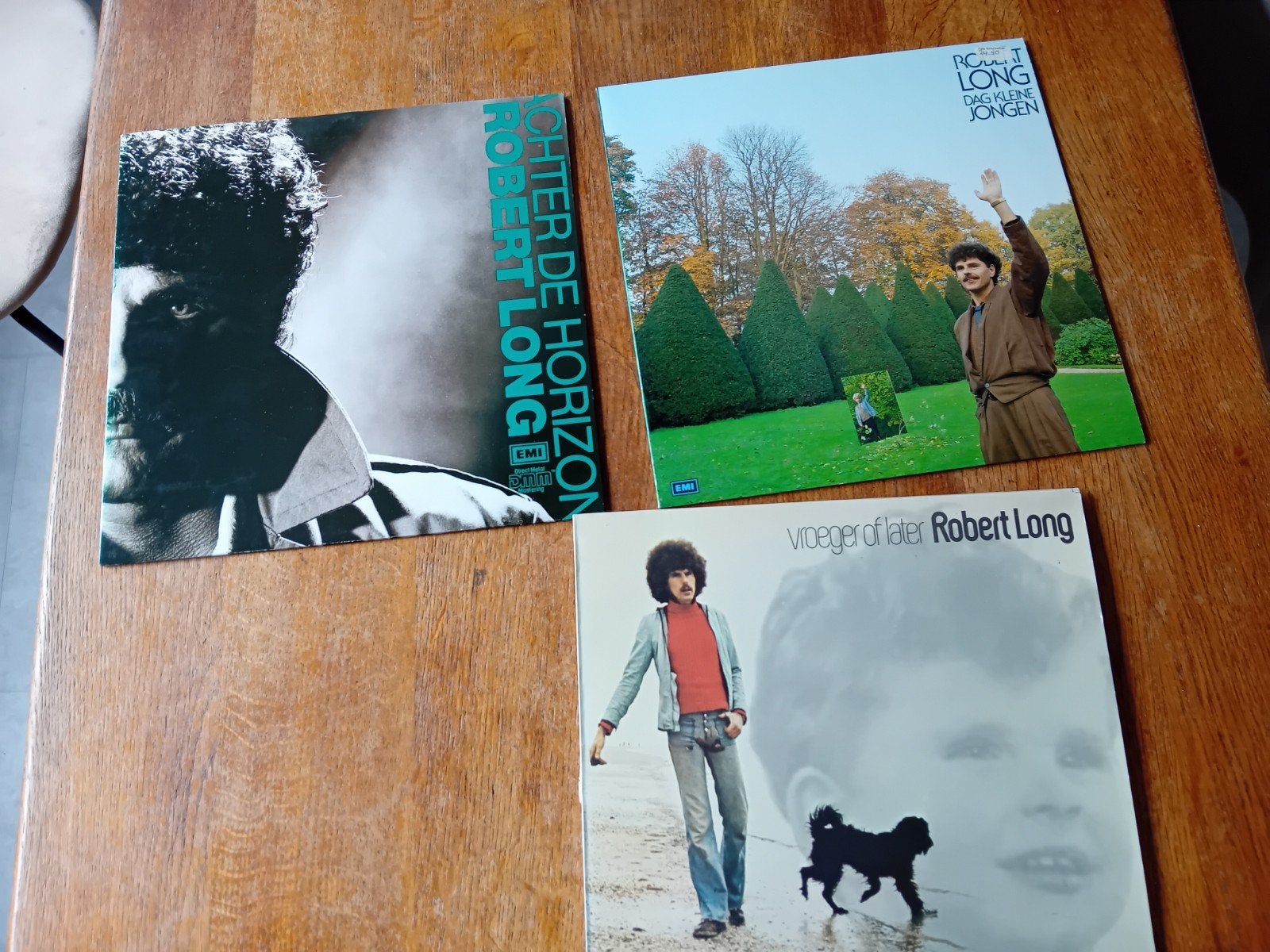 Robert Long Vroeger of Later, Achter de Horizon, Dag Kl, LP, Gebruikt, Pop, Originele persing