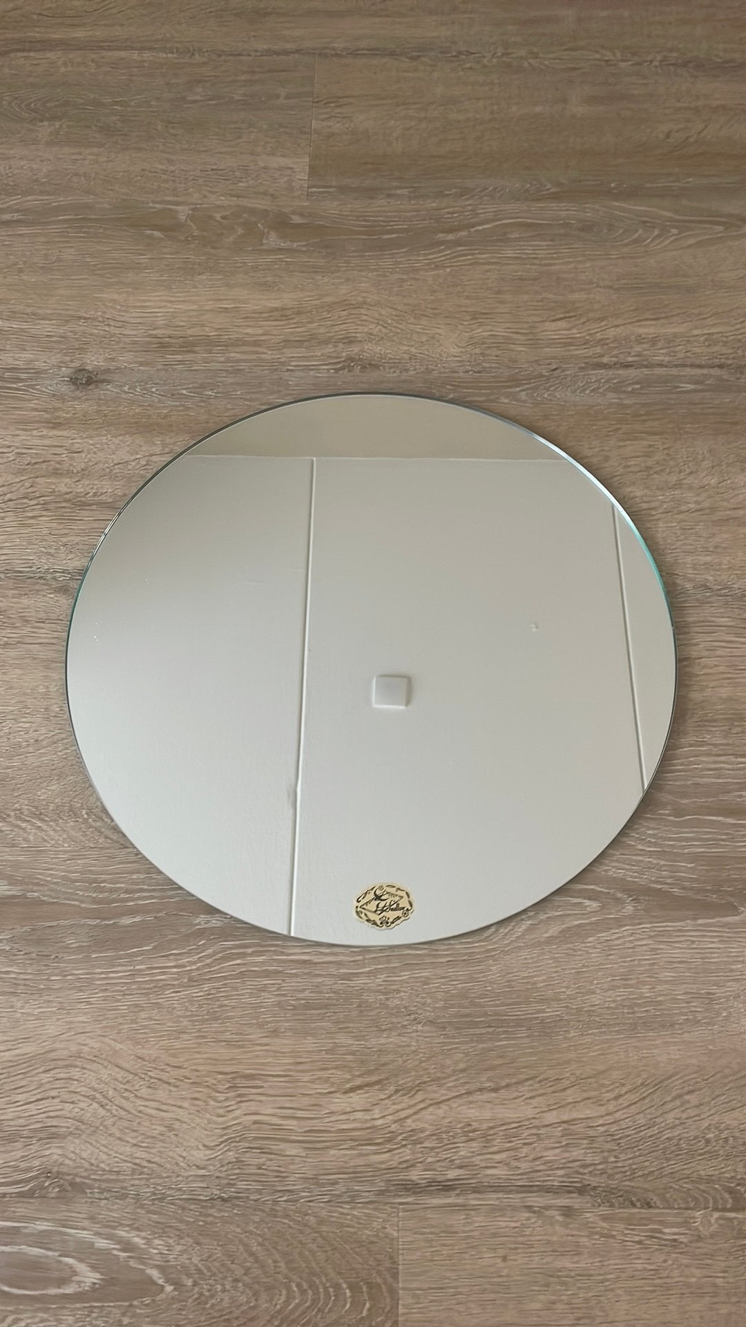 Ronde spiegel van Swallow/Zwaluw 50 centimeter, Ophalen, Minder dan 50 cm, Rond, Zo goed als nieuw