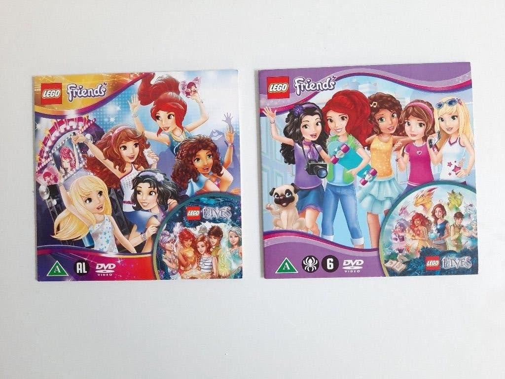 Lego Friends DVD’s – twee stuks, Cd's en Dvd's, Alle leeftijden, Overige typen, Overige soorten, Ophalen of Verzenden