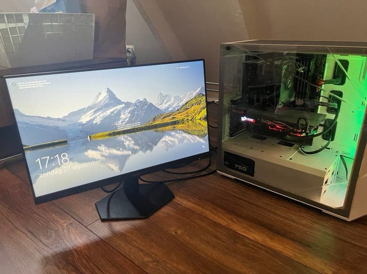Game pc + Monitor i7-6700K | GTX 1080 | 16GB RAM| 1TB SSD, Ophalen, Gebruikt, Gaming, SSD