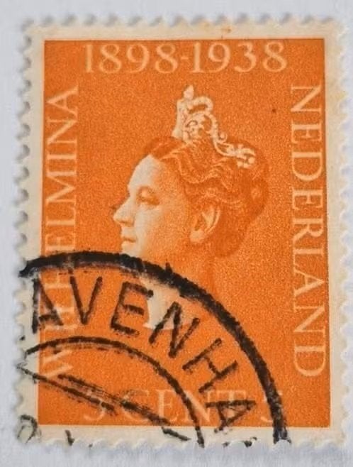 Nederland 1938 - nvph 311 - Regeringsjubileum, Ophalen of Verzenden, T/m 1940, Gestempeld
