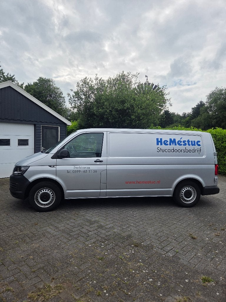 Volkswagen Transporter 2019   47000 km  L2 verl.uitvoering, Auto's, Stof, 4 cilinders, Volkswagen, Origineel Nederlands