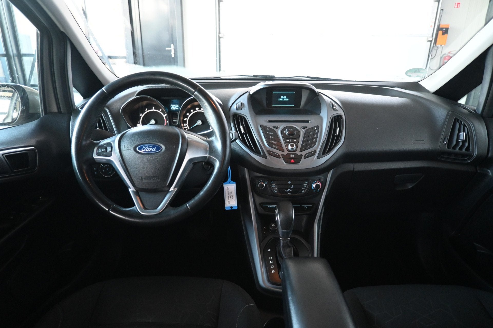 Ford B-MAX 1.6 TI-VCT Titanium Automaat Airco Trekhaak Deale, Auto's, Stof, Gebruikt, 4 cilinders, Met garantie (alle)
