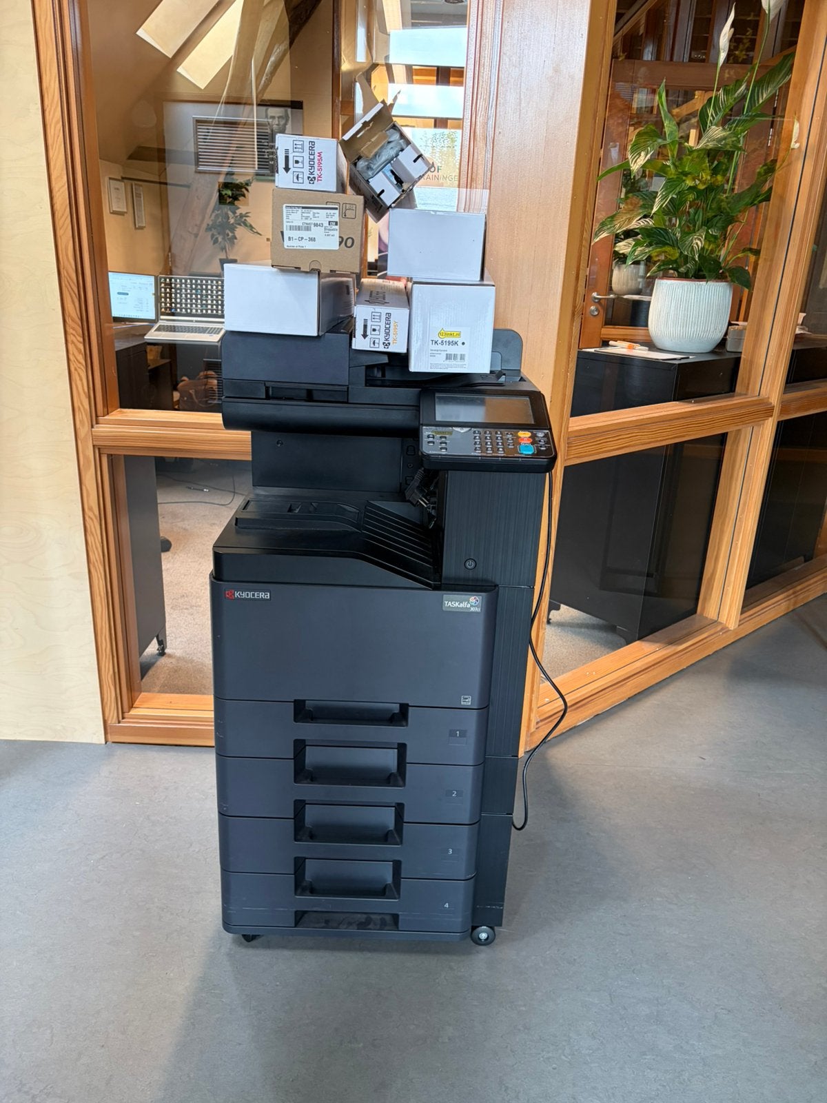 Printer, scanner, copier Kyocera Task alfa 307 ci, Ophalen, Draadloos, Gebruikt, All-in-one