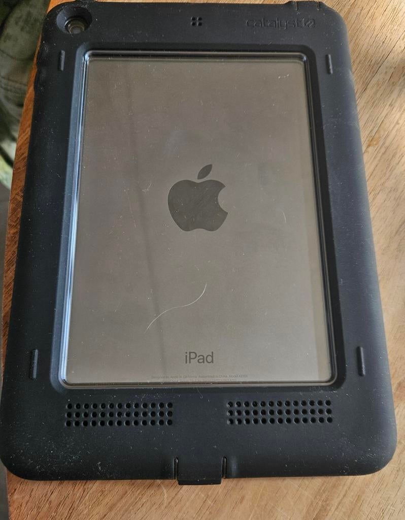 iPad Mini 5e generatie + waterdichte hoes, Computers en Software, Apple iPads, Zo goed als nieuw, Apple iPad Mini, 8 inch, 64 GB
