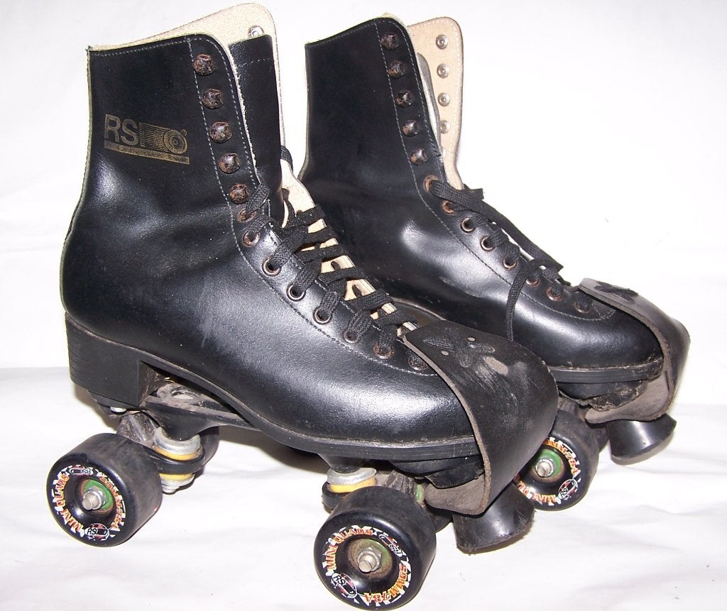 Prachtige set leren RSI rollerskates. Maat 39. Izgs., Sport en Fitness, Skeelers, Overige merken, Overige typen, Kinderen, Ophalen of Verzenden