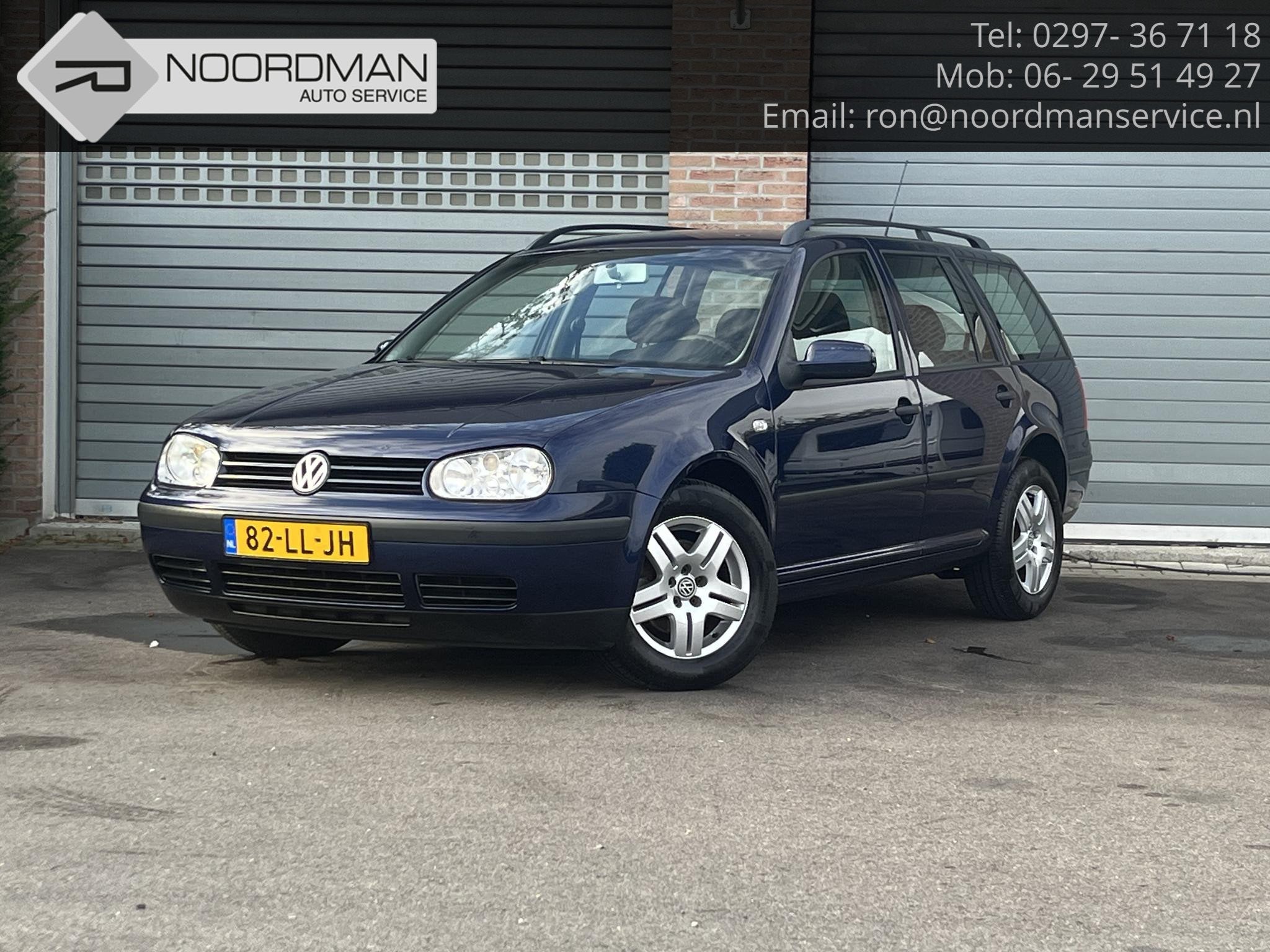 Volkswagen Golf Variant 1.6-16V Comfortline, Gebruikt, Zwart, 4 cilinders, Startonderbreker