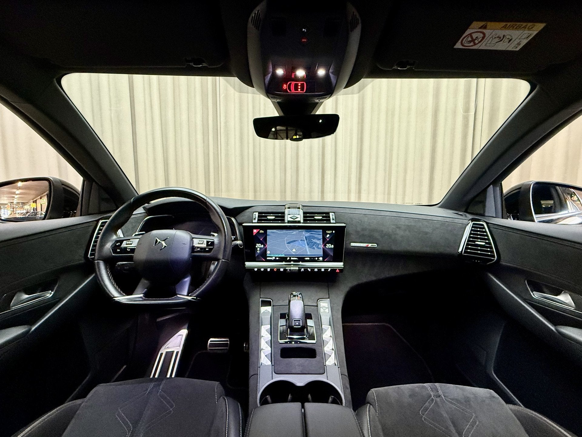 DS 7 1.6 PureTech 181 PK Performance Line *Leder/Alcantara S, Auto's, 15 km/l, 4 cilinders, Zwart, Bedrijf