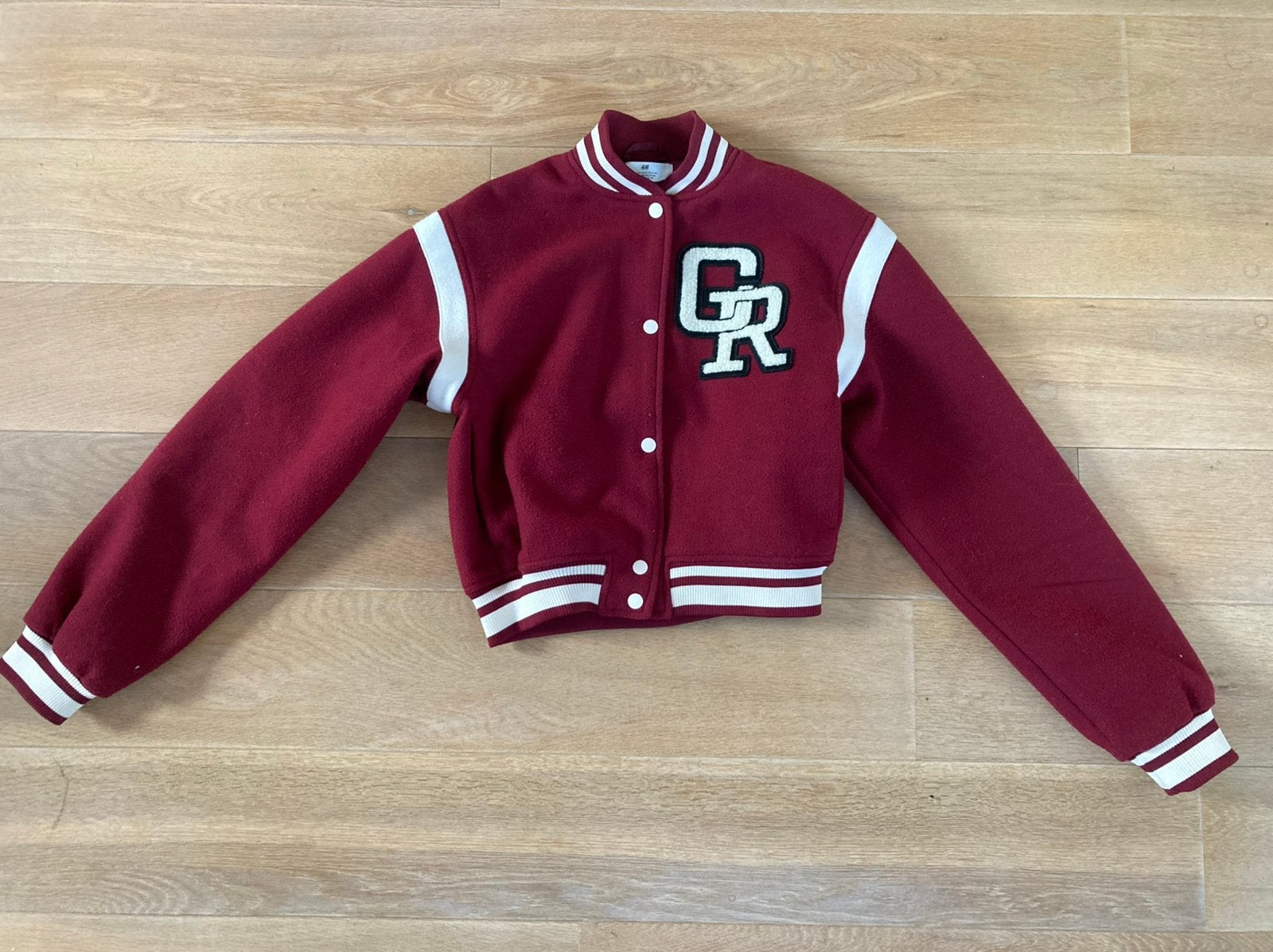 Baseballjack meisje maat 164, Kinderen en Baby's, Kinderkleding | Maat 164, Gebruikt, Meisje, H&M, Ophalen of Verzenden