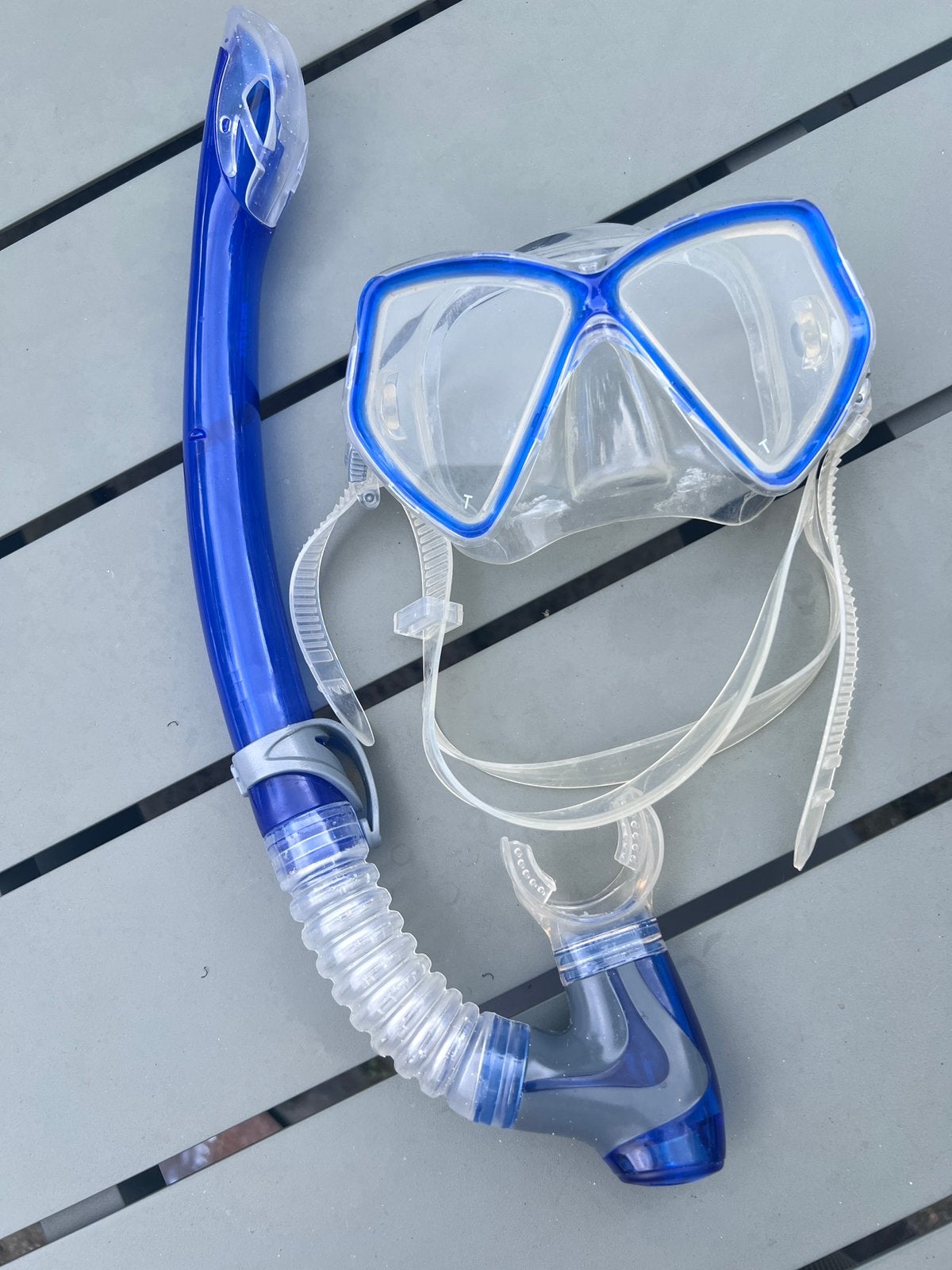 Mares Pirate Junior Snorkelset, Ophalen of Verzenden, Gebruikt, Duikbril of Snorkel