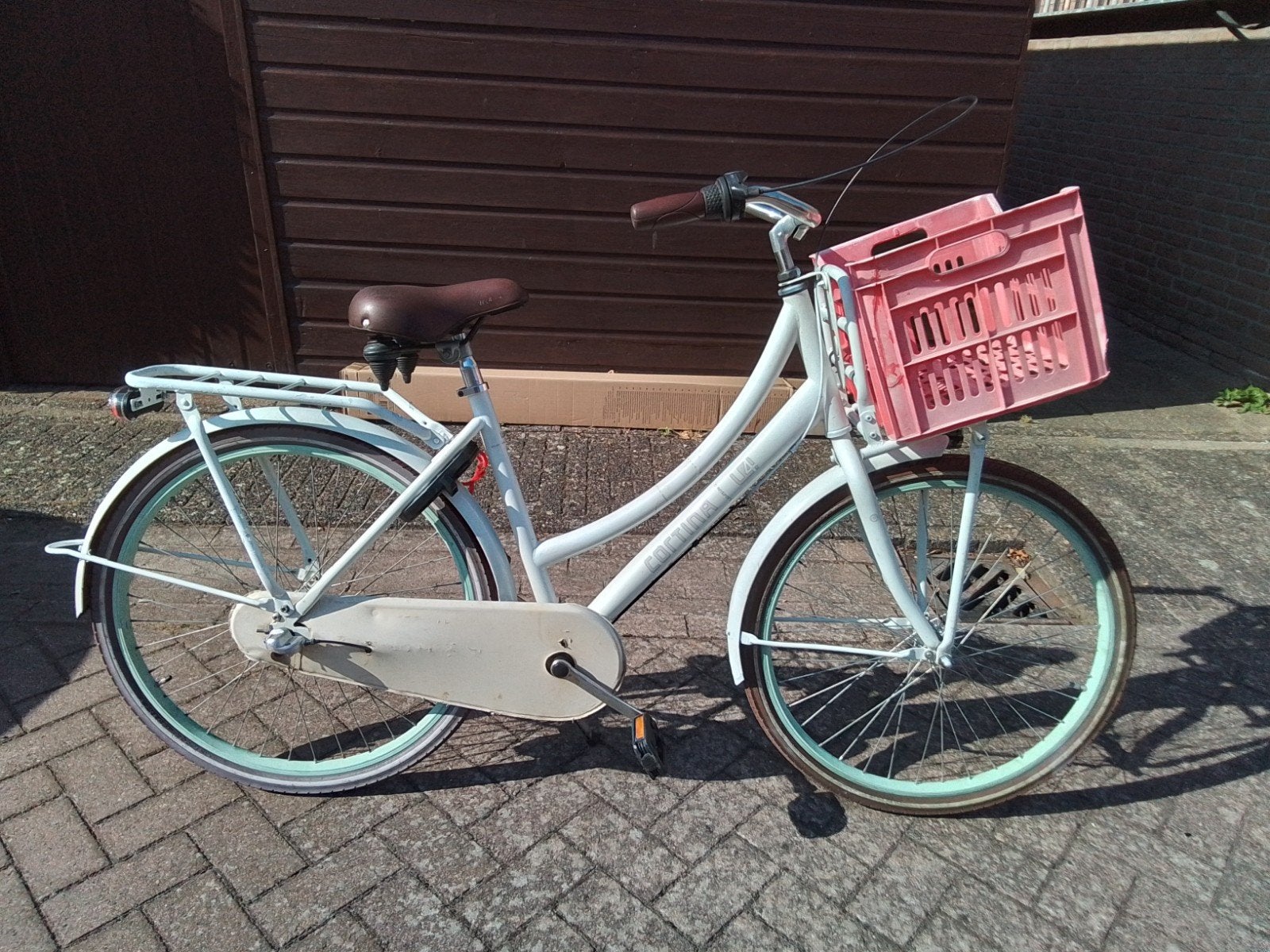 Meisjesfiets Cortina U4, Terugtraprem, Gebruikt, Versnellingen, Cortina U4