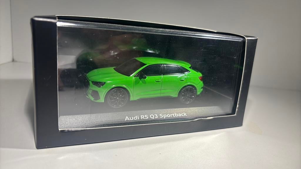 Audi rs Q3 sportback green minichamps 1.43, Auto, Ophalen of Verzenden, MiniChamps, A
