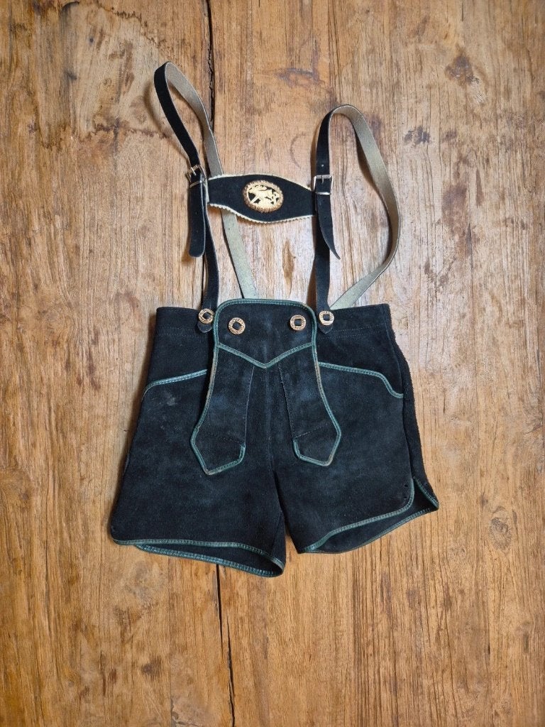 Leuke kinder lederhose, Handgemaakt, Djt@dejuistetoon.eu, Ophalen of Verzenden, Zo goed als nieuw