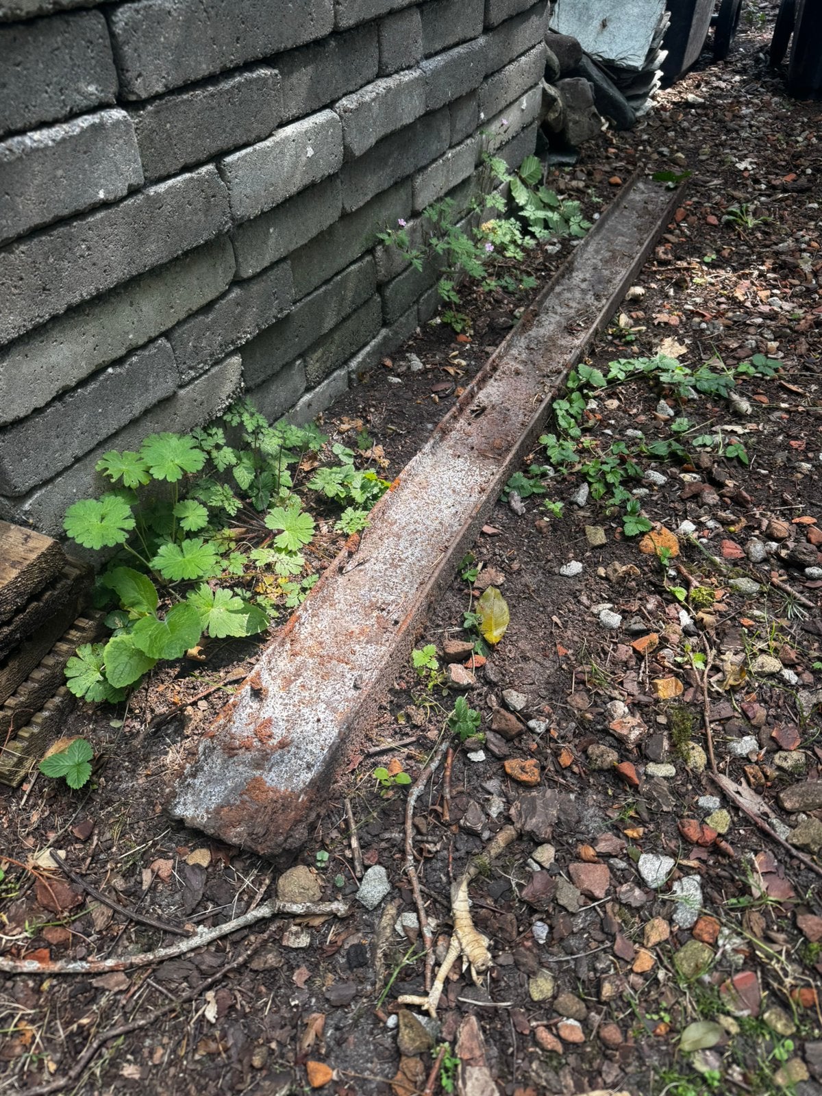 Gratis oud ijzer, stalen balk, kraan, Ophalen, Gebruikt, Minder dan 180 cm, Palen